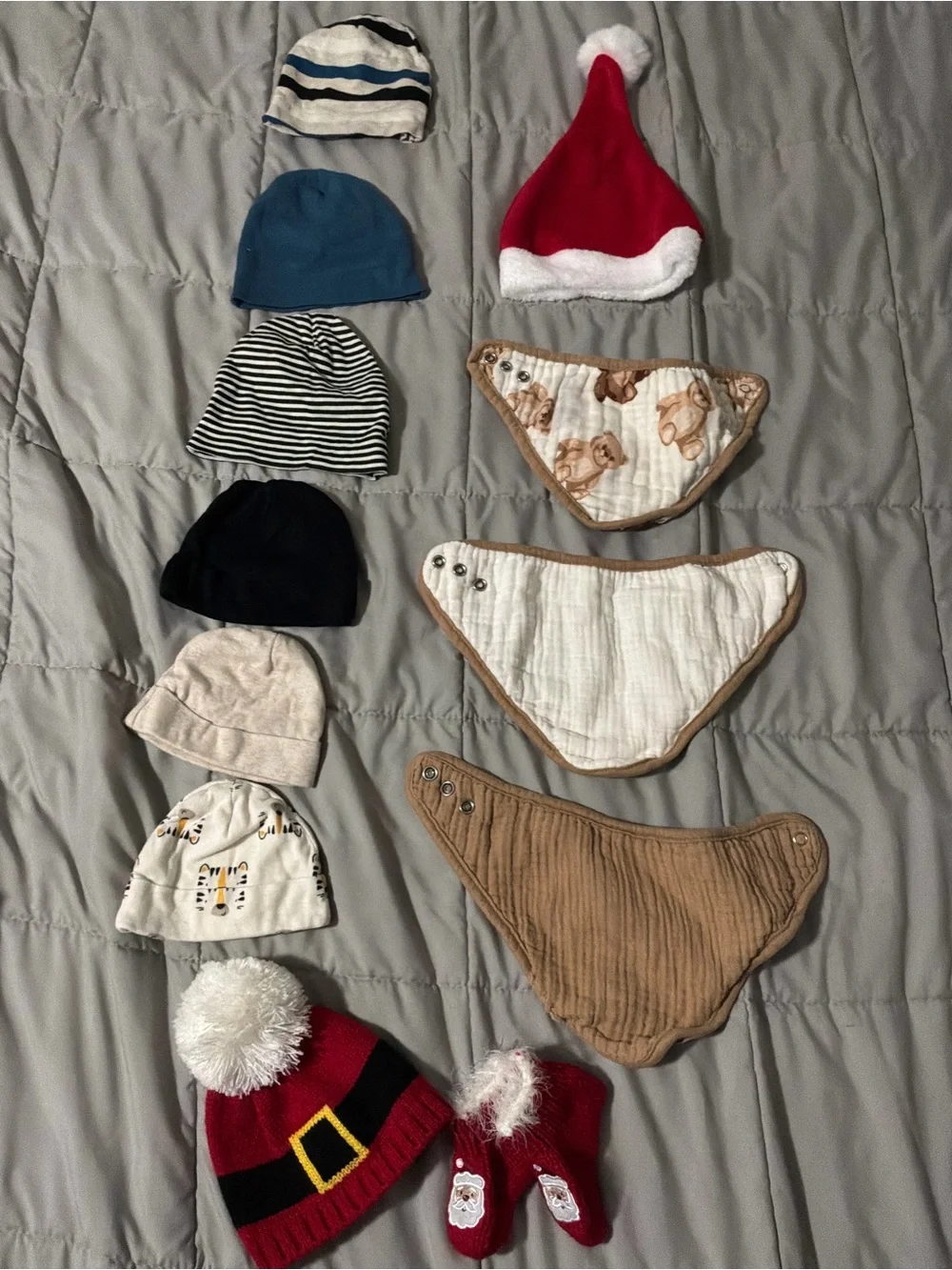 21 Piece Bundle Lot of Assorted Newborn Baby Accessories Bundle